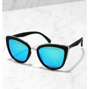 Quay Blue My Girl Sunglasses